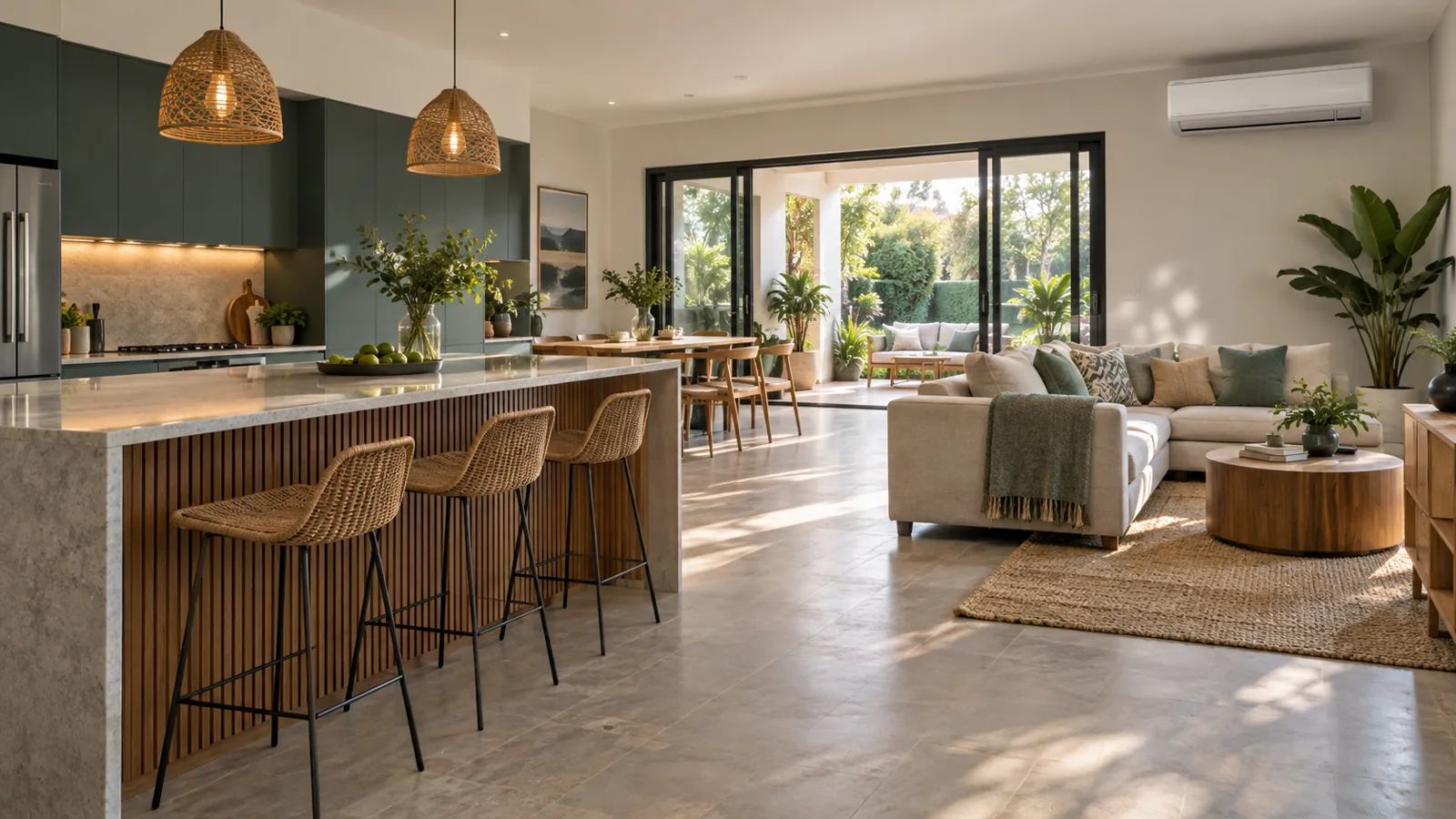 Illustrative interior for aircon planning in Broadacres