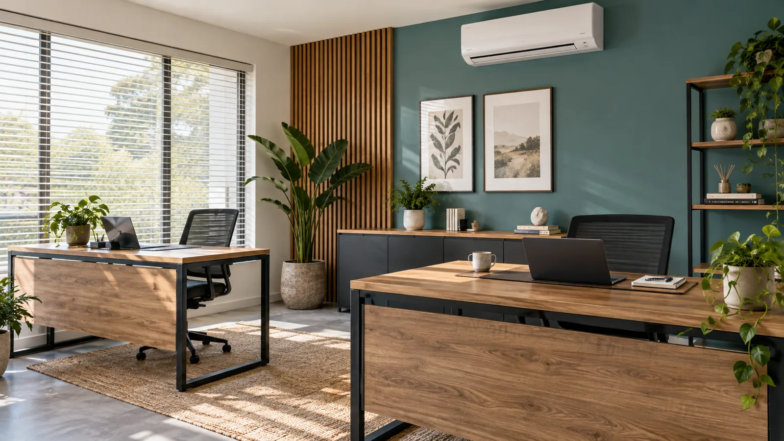 Illustrative interior for Commercial midwall systems