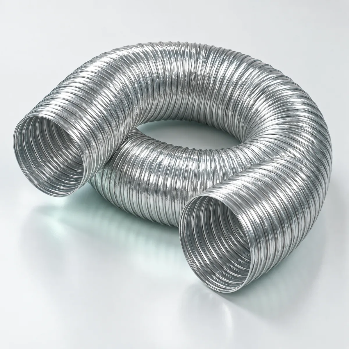 Uninsulated flexible duct 100 mm × 10 m — representative illustration